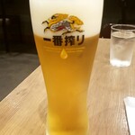 Tenkou Gyouzabou - 生ビール：550円+税