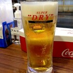 サバイサバイ タイ屋台 - 生ビール：280円+税