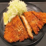 松のや - わらじかつ定食 790円（税込）、ライス ＆ 味噌汁（白麹みそ）の お替り無料サービス付き。　　　　　2020.09.16