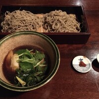 蕎麦懐石 無庵 - 今日の蕎麦は延しが強く細めであったが、その分、喉越しが際立って良かった。