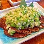 焼肉BARさんたま - 豚レバーたたき 390円