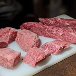 焼肉 ゆかわ - 本日に使うお肉