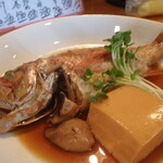 くつろぎ亭ひこべえ  - のどぐろ煮つけ　1580円