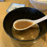麺屋 まるきよ - スープ割