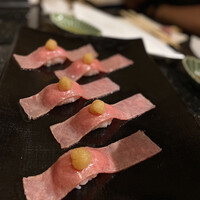 うしごろ 貫 恵比寿本店 - 特上炙り握り