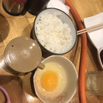 焼肉さかえ - 玉子かけご飯