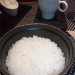 レストラン バカール - 『意気込み』鉄鍋炊きあげご飯