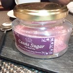 レストラン バカール - カシスのお砂糖