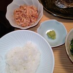 あさば - 削り節とわさび