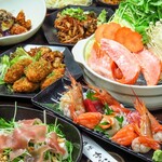 Izakaya Nomiya Kabuto - 鮭と水菜のハリハリ鍋コース4,000円