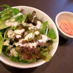 味・ma-ru - もちろん明太子とサラダはセルフでとり放題。