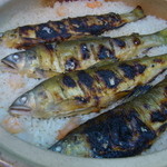 酒処ひよし - 鮎の炊き込みご飯