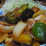 酒処ひよし - イカゲソチリソース