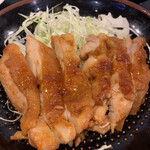 旬菜厨房　恵比須屋 - 照り焼きチキン、タレが濃い口でごはんが進みます