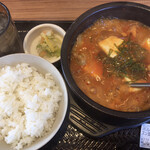 カルビ丼とスン豆腐専門店 韓丼 山形あかねヶ丘店 - 