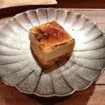 セルサルサーレ - フォアグラのブリュレとエスプレッソの食パン