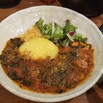 SPICY CURRY 魯珈 - 辛口！ムール貝とオリーブのトマトマサラ
