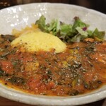 SPICY CURRY 魯珈 - 辛口！ムール貝とオリーブのトマトマサラ