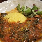 SPICY CURRY 魯珈 - 辛口！ムール貝とオリーブのトマトマサラ