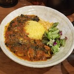 SPICY CURRY 魯珈 - 辛口！ムール貝とオリーブのトマトマサラ