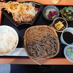 粗挽きそば 手打ち 日本橋福田雅之 - そば定食　\1000(20-09)