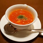 RESTAURANT Omiya - ランチのスープ