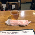 Idumiya - 蕎麦茶とおしぼり♪  いいね！ 11