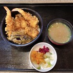 天里 - ランチ天丼 990円