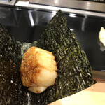 寿司大 - 帆立のいそべ焼き