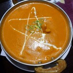 リトルインドパレス - 日替りカレー、しめじチキンでした。