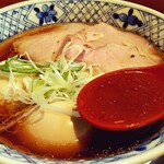 鶏 牛骨 鯛と貝類の旨味が 凝縮された清湯スープ By Debu Ingodebunables De Tapun さんくるげ 神俣 ラーメン 食べログ