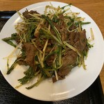 モンゴルレストラン郷 - 羊肉クミンパウダー炒め
