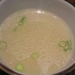 Sumibiyakiniku Hachina - 鶏スープ