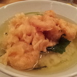 Tempura Shinjuku Tsuna Hachi - お茶で頂くタイプです。
                        