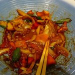 はーべすと - 夏野菜と豚肉の韓国風味噌炒
