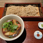 蕎麦懐石 無庵 - 鴨せいろ