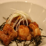 Yakitori (grilled chicken skewers) chicken bowl