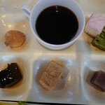 梅の花バイキング ほたる - 2回目のデザートとコーヒー