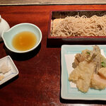 蕎麦懐石 無庵 - 天ぷらせいろ