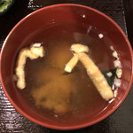 居酒メシ ゴリラ食堂 - 味噌汁