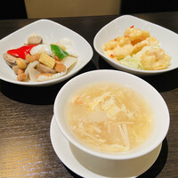 廣東料理 民生 ヒルトンプラザウエスト店 - 本日のランチは、この２品をセレクト✨✨