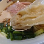 らーめん 鉢ノ葦葉 - わんたん