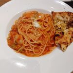 Trattoria e Pizzeria De salita - 小エビとブロッコリーのトマトソース