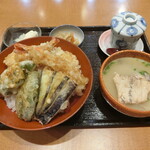 Izakaya Otarumura - おたる村天丼セット　950円