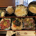 松阪牛たんど - 贅沢三食丼