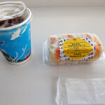 LAWSON - ＭＡＣＨＩアイスコーヒー＆まるごとＴＡＭＡＧＯサンド～☆