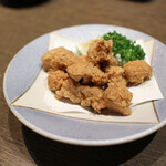 むかしや - 名古屋コーチンぼんじり唐揚☆