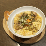 むかしや - 名古屋コーチン親子丼☆