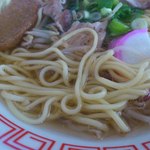 青野屋 - 中細ストレート麺