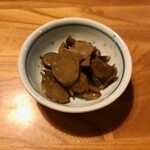 福寿司 - 山葵の醤油漬け